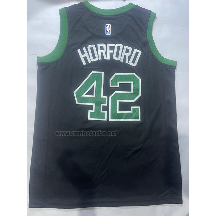 Camiseta Boston Celtics Al Horford #42 Statement 2024 Negro